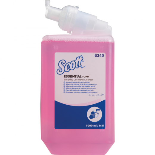 Scott Schaumseife 6340 parfümiert pink 1l, - 836102