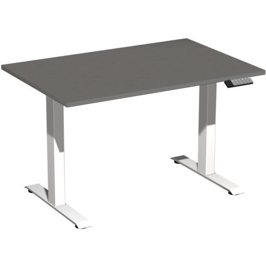 Geramöbel Tisch Elevate Basic 1200x800x730-1230mm ws/on,