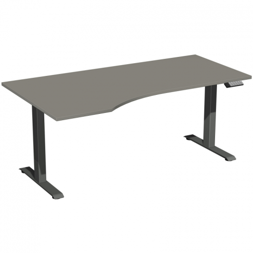 Geramöbel Tisch Elevate Basic li 1800x1000x730-1230mm an/on, - 810070476