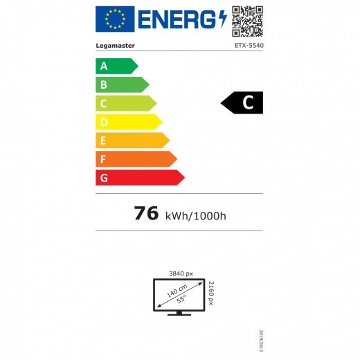 Legamaster Display EVOLVE 2 ETX-5540 7-803140-55EU, - 994003