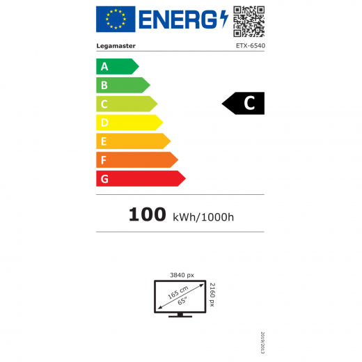 Legamaster Display EVOLVE 2 ETX-6540 7-803140-65EU,