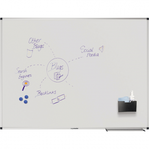 Legamaster Whiteboard UNITE PLUS 7-108254 90x120cm, - 995040