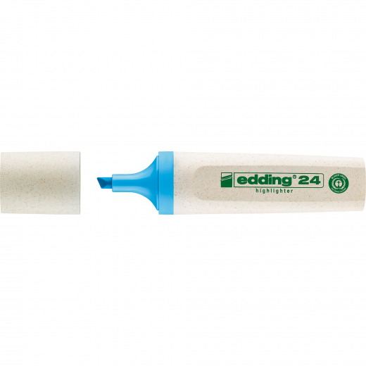 edding Textmarker Highlighter 24 EcoLine 4-24010 2-5mm hellblau, - EDD24HBL