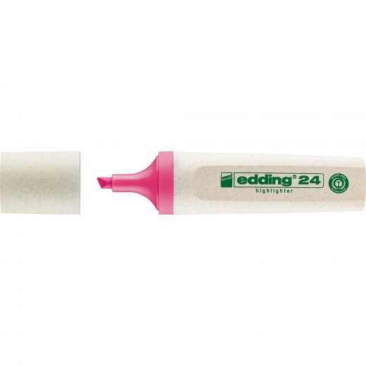 edding Textmarker Highlighter 24 EcoLine 4-24009 2-5mm rosa, - EDD24PI