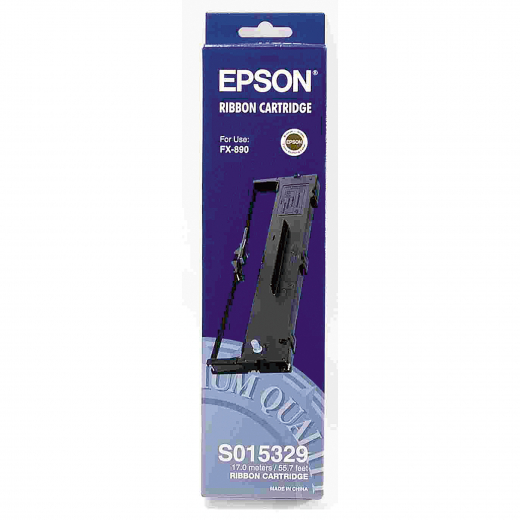 Epson Farbband C13S015329 7,5Mio.Zeichen Nylon schwarz, - EPSSO15329