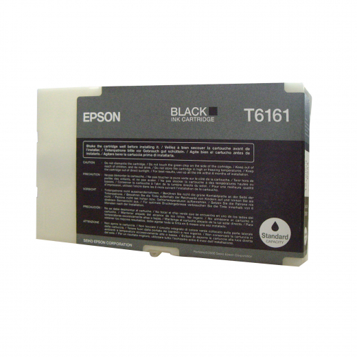 Epson Tintenpatrone C13T616100 T6161 76ml schwarz, - EPST616100