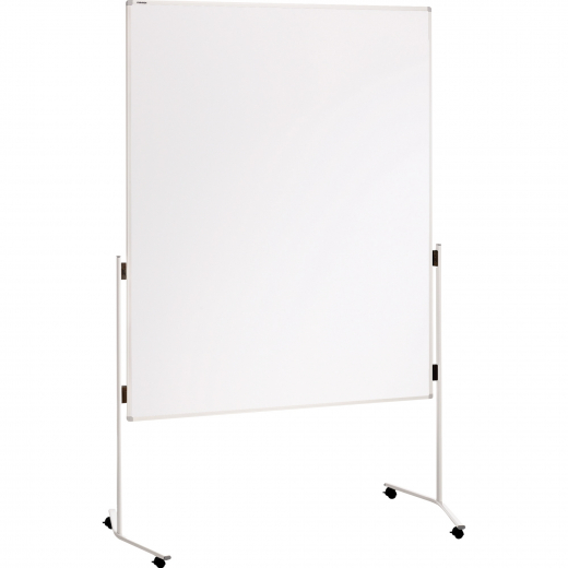 Franken Moderationstafel ECO-UMTKR 150x120cm Rollen weiß, - FRAECOUMTK