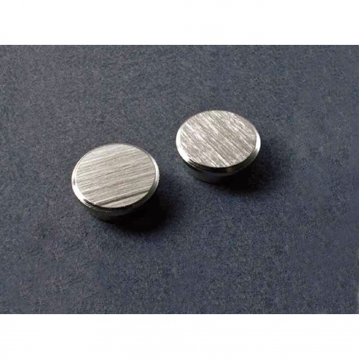 Franken Kraftmagnet HM25CR/5 rund 25mm silber 5 St./Pack., - FRAHM25CR5