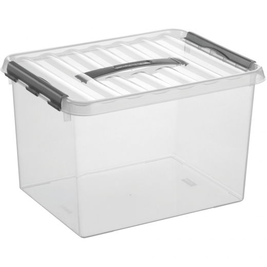 Sunware Aufbewahrungsbox H6160402 22l 400x300x260mm transparent, - HELH61604TR