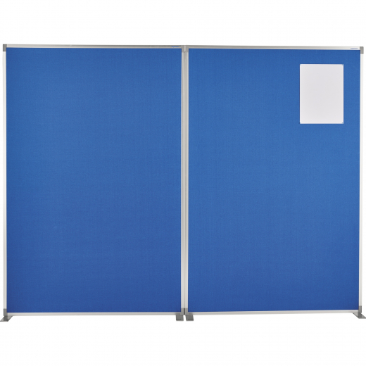 magnetoplan Raumteiler 1103803 125x180x35cm blau, - HOL1103803