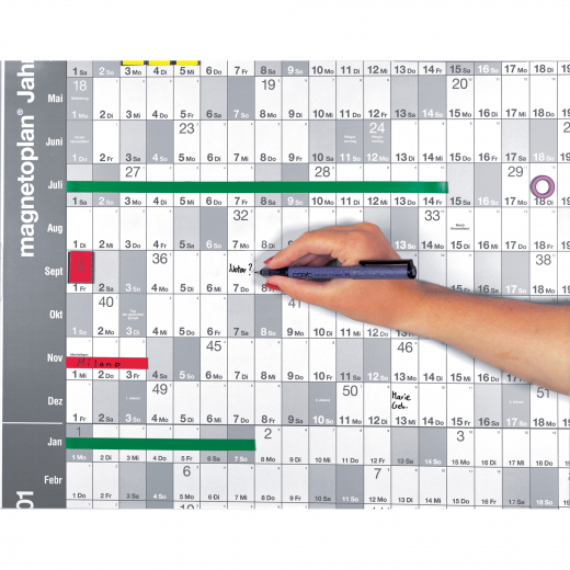 magnetoplan Jahresübersicht 1241012S, - HOL1241012S