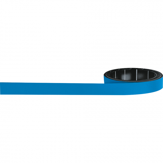 magnetoplan Magnetband 1261003 1mx10mm blau,