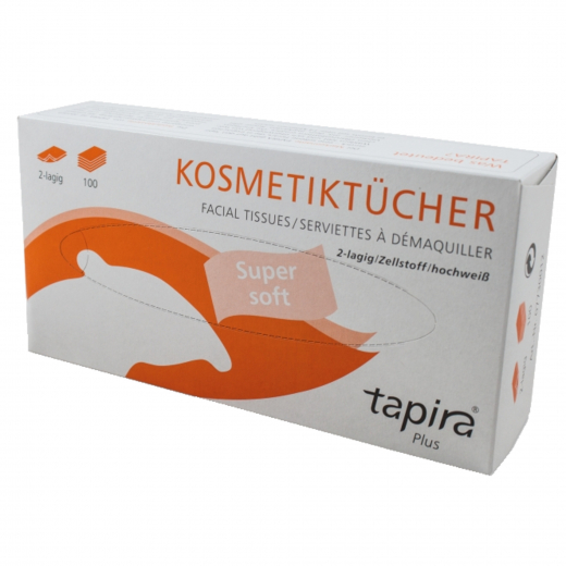 tapira Kosmetiktücher 206041 2lg. Samtweiche 100 St./Pack., - KLE7730010