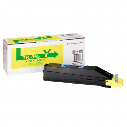 KYOCERA Toner 1T02H7AEU0 TK-855Y 18.000Seiten gelb, - KYOTK855Y