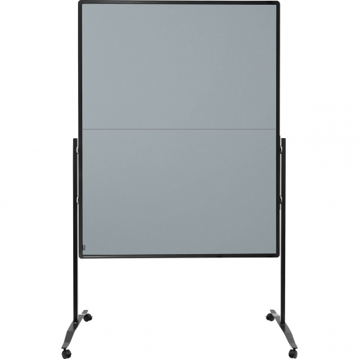 Legamaster Moderationswand 7-205510 120x150cm klappbar Filz grau, - LEG7205510