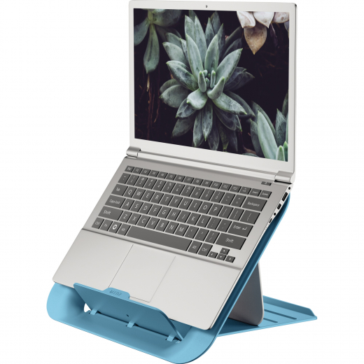 Leitz Laptopständer Ergo Cosy 64260061 höhenverstellbar blau, - LEI64260061