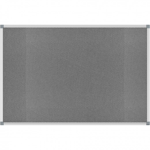 MAUL Pinnboard MAULstandard 6443884 60x90cm Textil grau, - MAU6443884