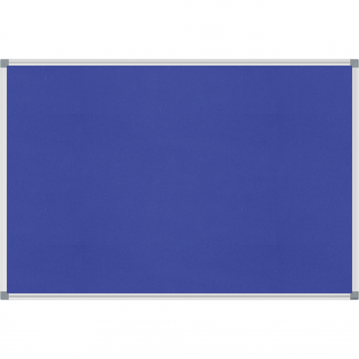 MAUL Pinnboard MAULstandard 6444235 90x120cm Textil blau, - MAU6444235