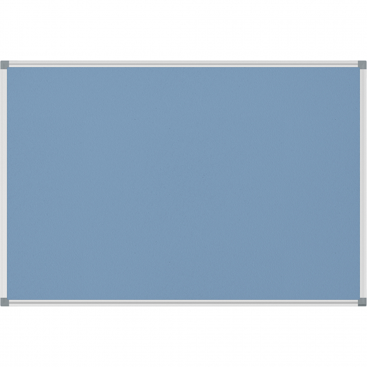 MAUL Pinnboard MAULstandard 6445034 90x180cm Textil hellblau, - MAU6445034