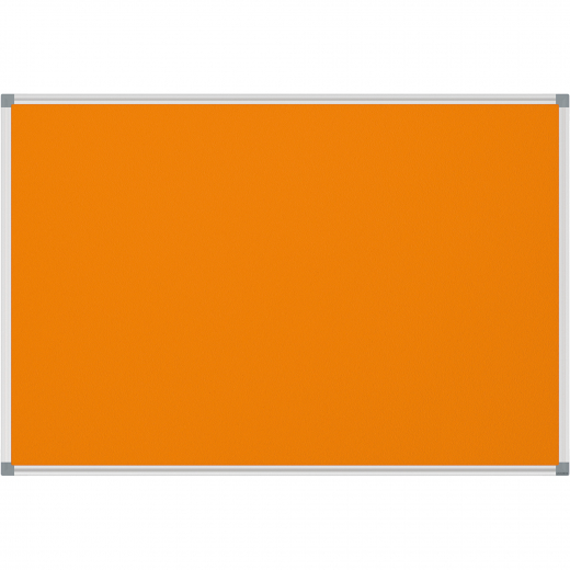 MAUL Pinnboard MAULstandard 6445043 90x180cm Textil orange, - MAU6445043