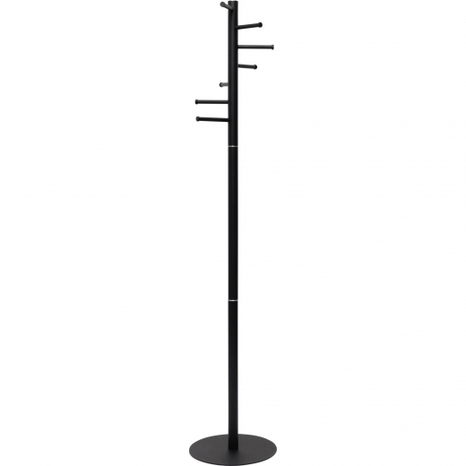 MAUL Garderobenständer MAULcaurus 9406290 7Stangen 177cm schwarz, - MAU9406290