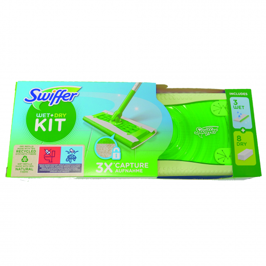 Swiffer Bodenwischer Dry+Wet SW6113 Starter Kit, - PRGSW6113