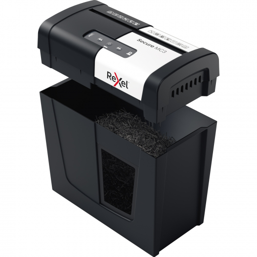 Rexel Aktenvernichter Secure MC3 Whisper-Shred P5 2020128EU, - REX2020128EU