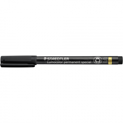 STAEDTLER Spezialmarker Lumocolor 319 S-9 permanent S schwarz, - STA319SSW