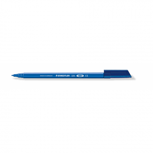 STAEDTLER Fasermaler Noris 326-3 1mm blau, - STA3263