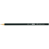 Faber-Castell Bleistift 111101 Sechseckform B schwarz,