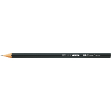 Faber-Castell Bleistift 111102 Sechseckform 2B schwarz,
