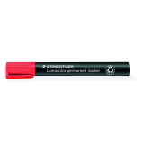 STAEDTLER Permanentmarker Lumocolor 350-2 1-5mm Keilspitze rot,