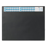 DURABLE Schreibunterlage 720401 520x650mm Jahreskalender schwarz,