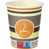 PAPSTAR Trinkbecher Coffee To Go 90128 0,2l braun 50 St./Pack.,