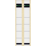 Leitz Ordneretikett 16460085 kurz/ extra schmal Papier gr 10 St./Pack.,