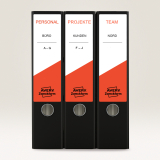 Avery Zweckform Ordneretikett L4761-25 61x192mm ws 120 St./Pack.,