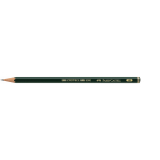 Faber-Castell Bleistift CASTELL 9000 119000 HB dunkelgrün,