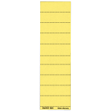 Leitz Beschriftungsschild 19010015 blanko 4zeilig gelb 100 St./Pack.,