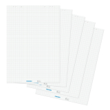 Franken Flipchartblock F2130 98x68cm 20Blatt kariert/blanko 5St.,