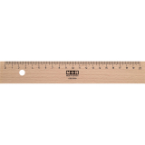 M+R Lineal 719200000 20cm Buchenholz naturbelassen,