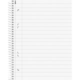 BRUNNEN Collegeblock 1067951 A5 liniert 80Bl blau,