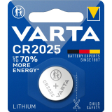 Varta Knopfzelle 06025101401 CR2025 3V 170mAh Lithium,