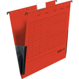 Falken Hängetasche 11287802 Leinenfrösche rot 5 St./Pack.,