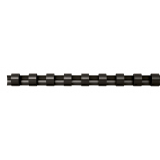 Fellowes Plastikbinderücken COMB 5346108 10mm schwarz 100 St./Pack.,