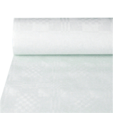 PAPSTAR Damasttischtuch 12542 50x1m Papier weiß,