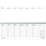 ZETTLER Tischquerkalender GIGANTA XXL 126-0013 1W/2S,