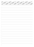 Notizblock ohne Deckblatt, A6, 50 Blatt, liniert, 60g/qm,
