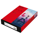 inapa tecno Kopierpapier Colors 2100011405 A4 80g int.rot 500Bl.,