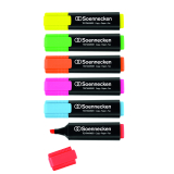 Soennecken Textmarker 3374 sortiert 6 St./Pack.,