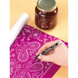 edding Lackmarker 780 4-780049 0,8mm Rundspitze permanent weiß,